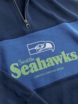 Lobster & Lemonade Pánská mikina Seattle Seahawks NFL Classics L&L '83 Half Zip Velikost: S