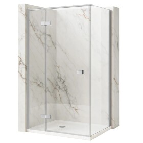 REA/S - Sprchový kout Atlas 100x90 Chrome vlevo KPL-K4464