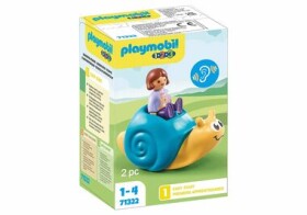 Playmobil® 1.2.3 71322 1.2.3: Houpací šnek s funkcí chrastítka