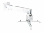 Equip Držák projektoru stropní/nástěnní bílá / Nosnost 20 kg / Náklon -15° až 15° / Ocel (650703)