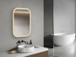 Zrcadlo se senzorem SAT Mood 60x80 cm bílá SATZMOOD6080BI SATZMOOD6080BI