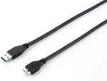 Equip USB-A - Micro-USB B kabel černá / USB kabel / USB 3.0 / 5 Gbit/s / 1,8 m (128397)
