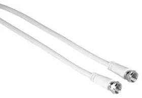 Hama F - F 1,5 m bílá / Anténní kabel / 75 dB (002050370000)