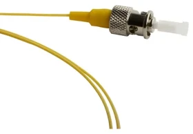Optický pigtail ST bez 2. konektoru / Optický pigtail / Singlemode 9/125 µm / 1 m / economy
