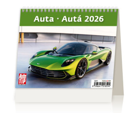 Stolní kalendář 2026 Helma MiniMax - Auta
