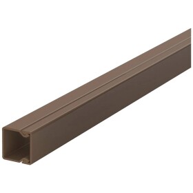 OBO Bettermann 6024971 kabelová lišta (d x š x v) 2000 x 15 x 15 mm 1 ks hnědá