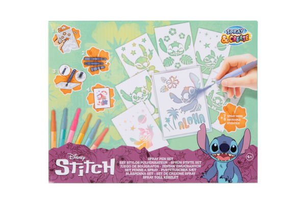 Velká sada malování s foukacími fixami Stitch