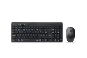 Rozbaleno - Rapoo 8050T Multi-mode černá / bezdrátová sada klávesnice a myši / 2.4 GHz / BT 3.0 a 4.0 / CZ verze / rozbaleno (6940056189684.Rozbaleno)