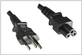 MicroConnect Power Cord Brazil typ N - C5 1.8m černá / Brazilská koncovka (PE010818BRAZIL)