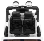 Mamido Elektrické autíčko Jeep Wrangler Rubicon 4x4 bílé