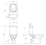 CERSANIT - COMPACT 741 CARINA CO 010 3/5L TS CARINA SLIM DUR SC EO ONE BUT K31-081