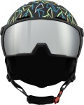 Lyžařská helma Blizzard Flash Visor JR, Black/Multicolor Helmy vel.: S/52-56