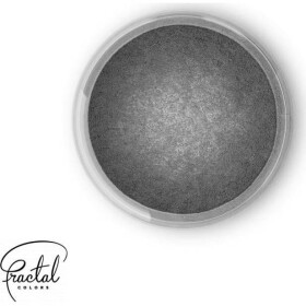 Fractal Dekorativní prachová perleťová barva Fractal Dark Silver (2,5