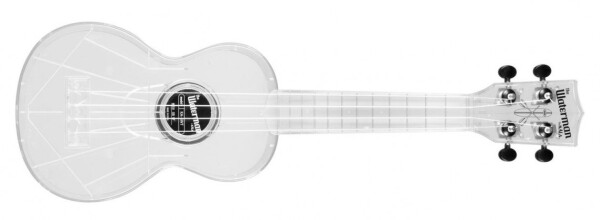 KALA Waterman Soprano Ukulele Transparent Ice