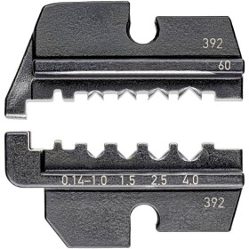 Knipex Crimpprofil gedrehte Kontakte 97 49 60 krimpovací nástavec kroucené kontakty Vhodné pro kleště HTS + Harting 0.14 do 4 mm² Vhodné pro značku (kleště)