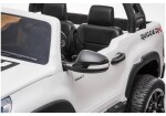 Mamido Dětské elektrické autíčko Toyota Hilux 4x4 bílé