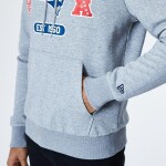 New Era Pánská mikina New England Patriots NFL 2020 Team Graphics Hoodie Sweatshirt Velikost: S
