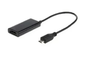 Gembird adaptér MHL(M)-HDMI(F)+MICRO USB(BF)(11pin) smartphone - TV HD (A-MHL-003)