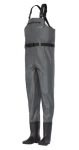 ABU GARCIA Prsačky Nylon Chest Waders 40/41 / nylon / PVC boty s výstupkovou podrážkou