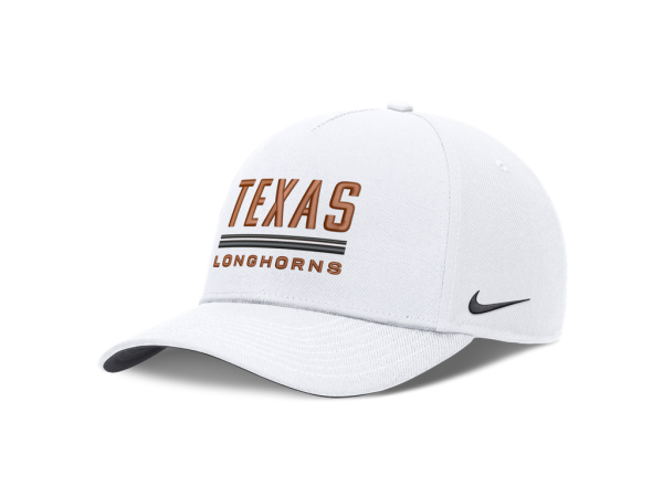 Nike Pánská kšiltovka Texas Longhorns NCAA 2026 Sideline Dri-FIT Rise Adjustable Velikost: M/L