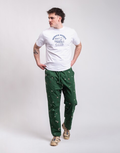 Service Works Paisley Chef Pants FOREST L