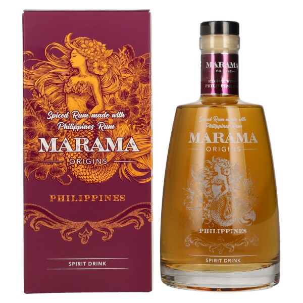 Marama ORIGINS Philippines Spiced 0,7L, 40%, -DB-