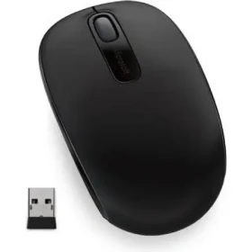 Microsoft 1850 černá / bezdrátová optická myš / 1000dpi / USB / 2 tlačítka (U7Z-00004)