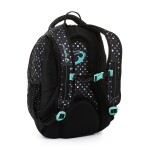 Bagmaster SUPERNOVA 23 A studentský batoh - černo tyrkysový