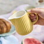 Ib Laursen Keramický džbánek Mynte Lemonade 200 ml, žlutá barva, keramika