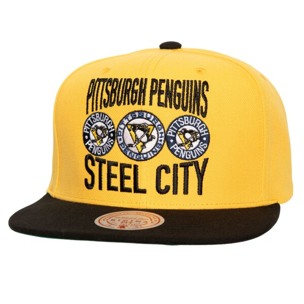 Mitchell & Ness Pánská kšiltovka Pittsburgh Penguins City Love Snapback Vintage