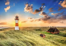 Trefl - Puzzle - Premium Plus Photo Odyssey: Maják Ost na ostrově Sylt