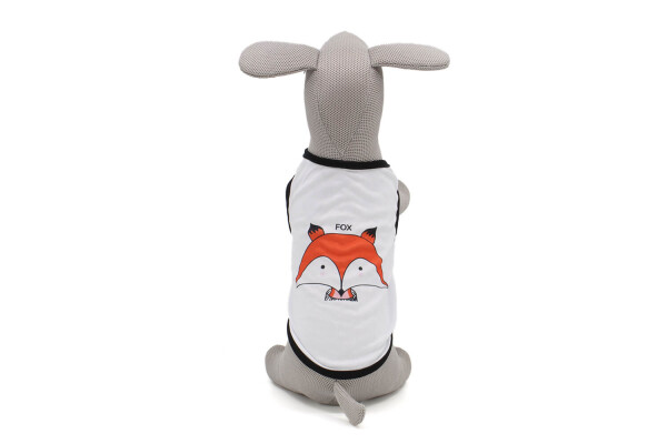 Coco letní tričko pro psa Barva: Oranžová, Délka zad (cm): 34, Obvod hrudníku: 38 - 48 cm