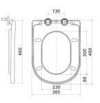 Kielle - WC sedátko, Softclose, EasyLock, bílá 30401060