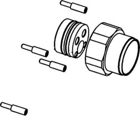 HANSA - Matrix Prodlužovací souprava 20 mm pro pákovou baterii 59913590