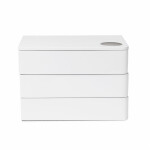 Umbra Šperkovnice Spindle, bílá