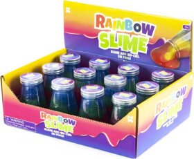 Duhový sliz v lahvičce