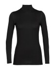 Dámské triko dlouhý rukáv ICEBREAKER Wmns 260 Tech LS Turtleneck, Black velikost: L