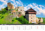 Nástěnný kalendář Helma 2024 - Slovenské pamiatky - SLOVENSKÝ