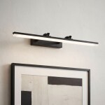 Koupelnové nástěnné LED svítidlo APP1879-1W 60cm BLACK OSW-66034
