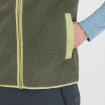 KARPOS Moiazza Retro Fleece Vest, Deep Depths/Tarragon velikost: L
