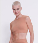 Dámský top GO Allround Crop Top - UNKNOWN - tělový 6802 - SLOGGI ORANGE 01