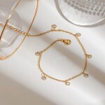 ELENYS Light – pozlacený náramek 18K žluté zlato Délka náramku: 21+3 cm / max. 24 cm