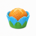 Dortisimo Košíčky na muffiny ve tvaru modré květiny (100 ks)
