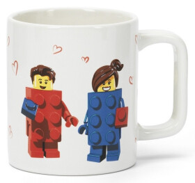 LEGO hrnek 300 ml - láska - Autor Fiktivní