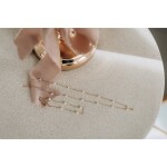 LUNICA Stříbrný perlový náhrdelník GOLD 1009