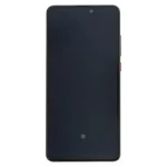For Xiaomi LCD displej Mi9T/Mi9T Pro černá / Náhradní díl telefonu / dotyková deska + přední kryt (2449044)