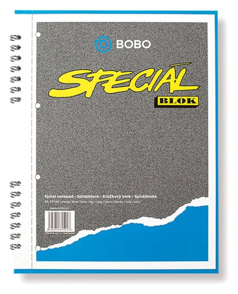 Speciál blok A5, čistý, 50 listů