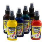 Barva na textil Centropen Textil sprej 110 ml - červený