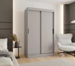 Šatní skříň Abi Rubino T Rozměry: 150 cm, Barva korpusu + barva dveří: Kašmír