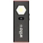 Wiha LED svítilna černá/červená / Svítilna / 1200 lm / COB LED / USB-C nabíjení / IK07/IPX3 (45699)